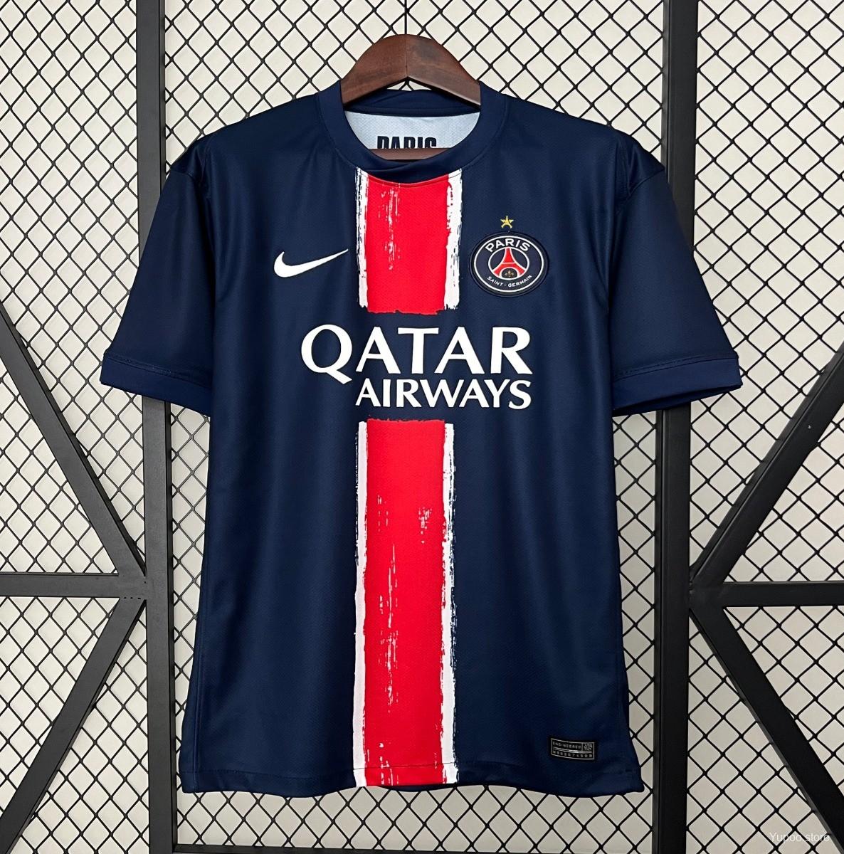 Camiseta de fútbol Paris Saint-Germain 2024/25 LOCAL MANGA CORTA VERSION FAN